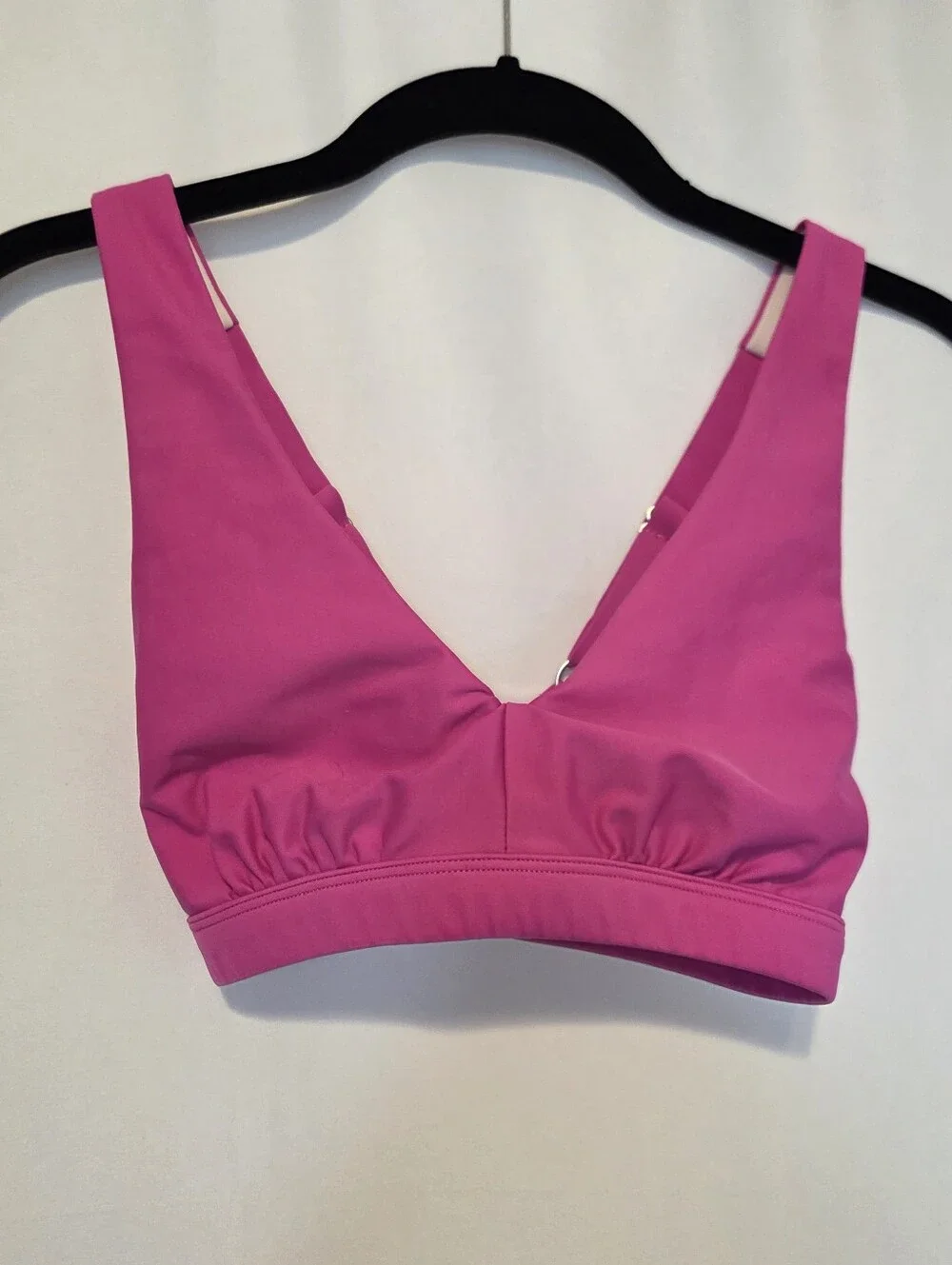 Title Nine Better Bikini Top Bright Pink Magenta Extra Small - Picture 1 of 9